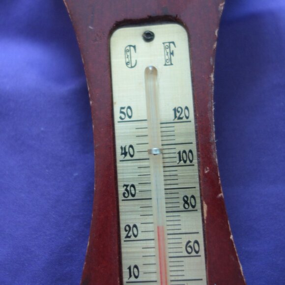 Vintage Weather Station Includes Thermometer, Thermor Barometer and Hygrometer - Picture 15 of 15